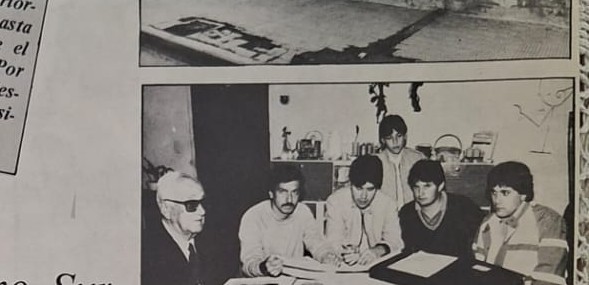 Comisión vecinal histórica reunida
