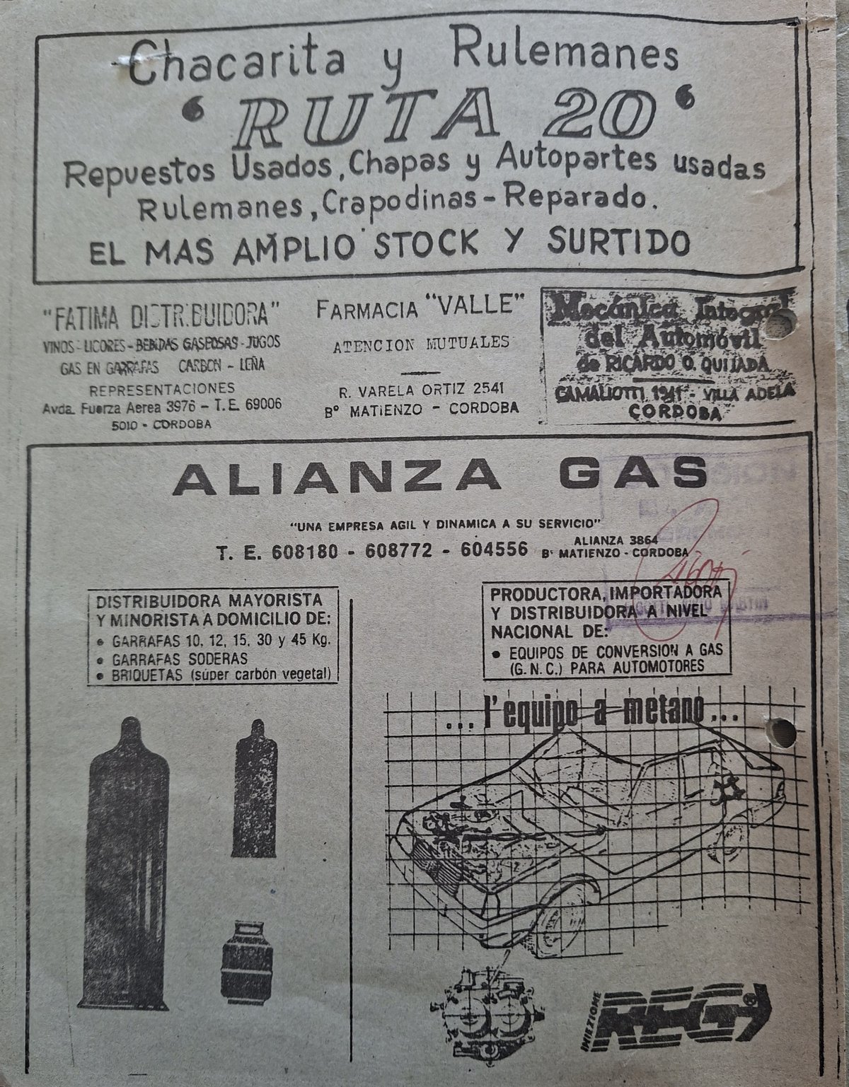 Supermercado Lana — ofertas fin de año 1988