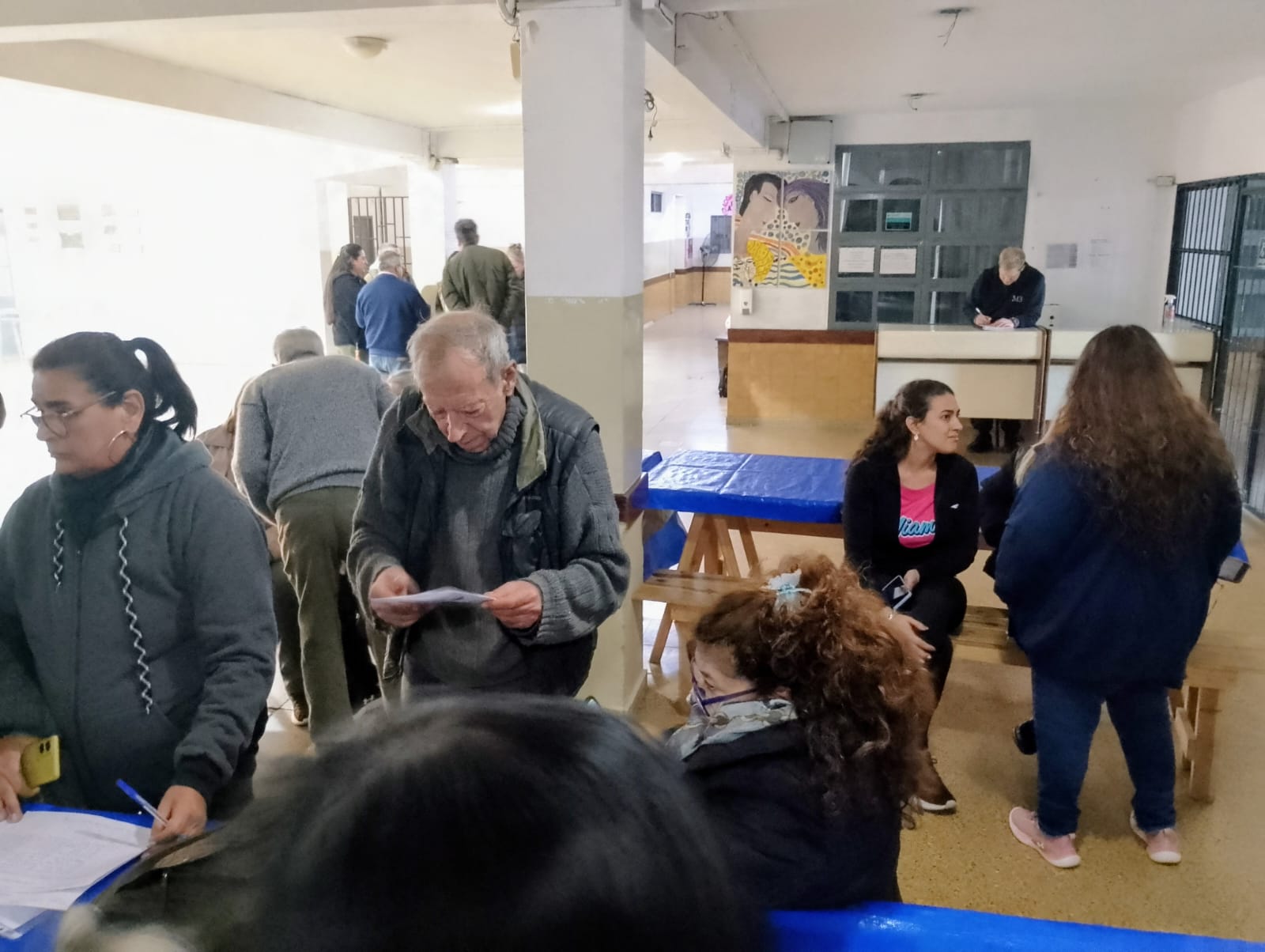 Presentación del programa en el salón